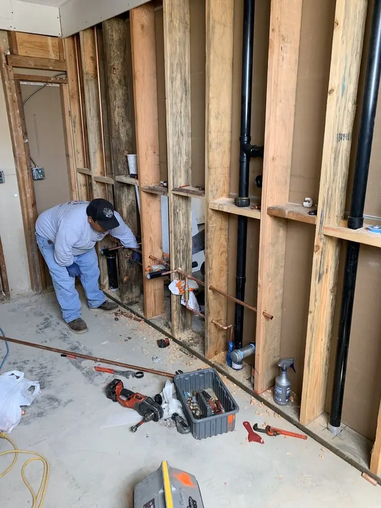 Commercial rough-in plumbing for Water Heater Replacement in Goodrichville